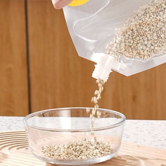 Reusable 2 in 1 Cereal Food Storage Bag