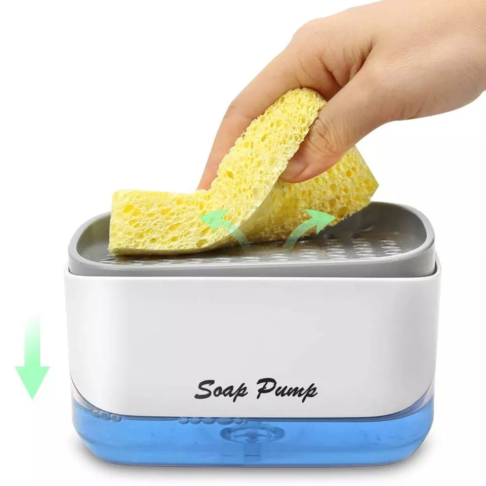 Easy Dish Soap Sponge Dispenser