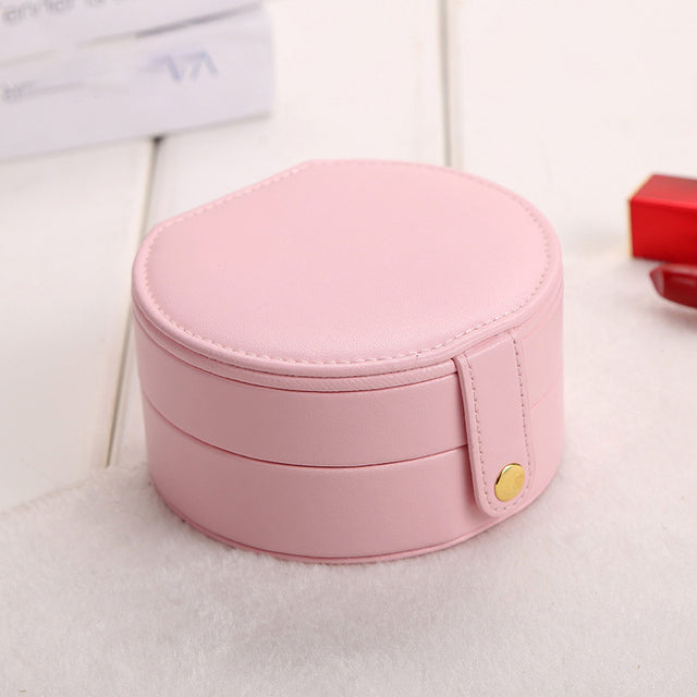 Travel-Jewerly-Box-Mini (Round Shape)