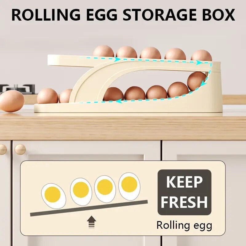 Automatic Rolling Egg Holder