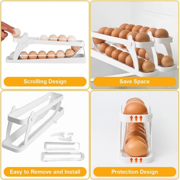 Automatic Rolling Egg Holder