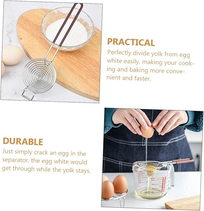 Stainless Steel Egg White Separator