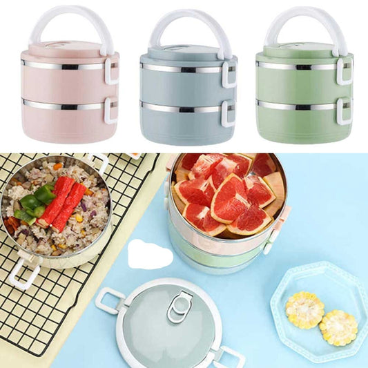 Stainless Steel Layered Lunch Box