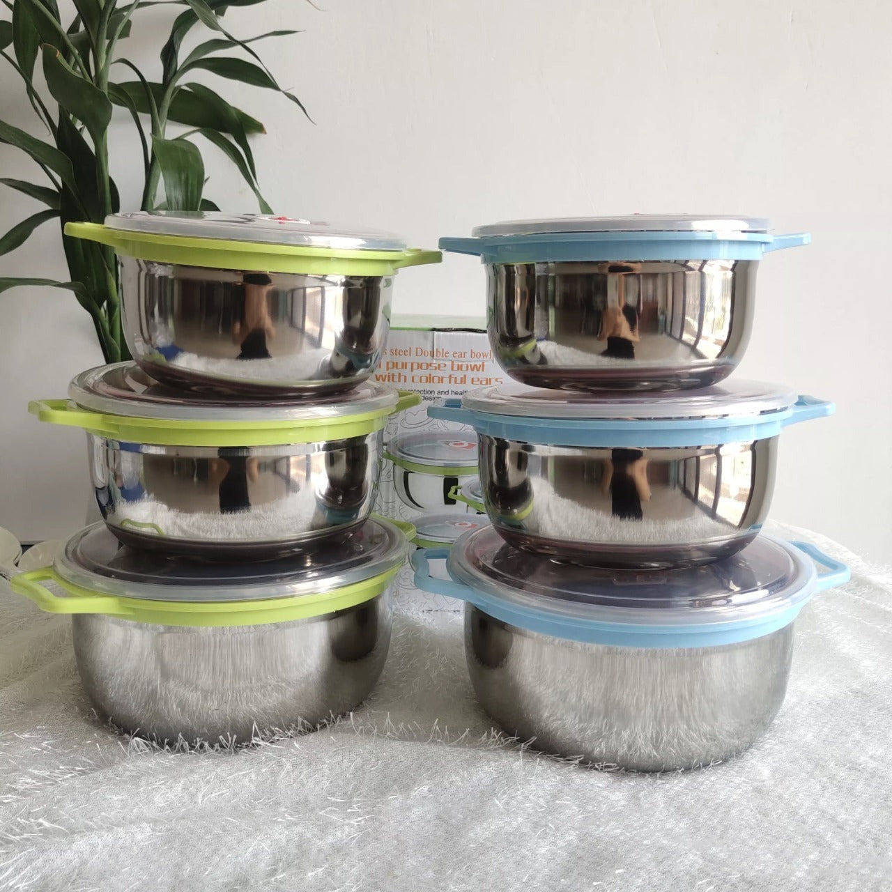 3-Piece Stainless Steel Mixing Bowls