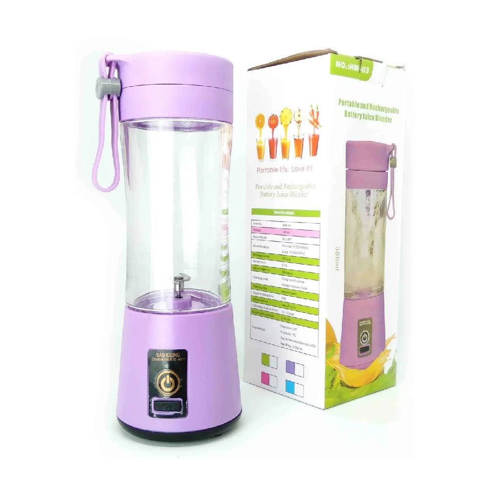 USB Rechargeable Mini Blender Mixer HM-03