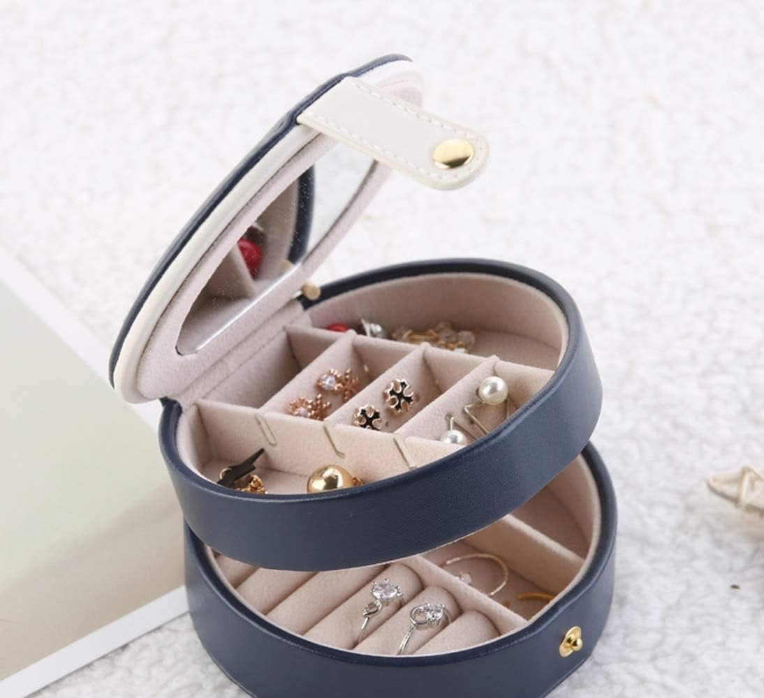 Travel-Jewerly-Box-Mini (Round Shape)