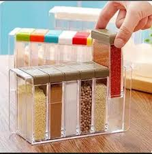 6 in 1 Kitchen Spice Jar