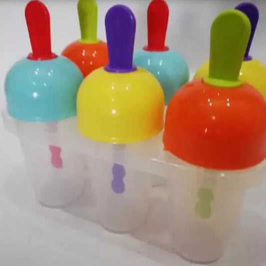 Popsicle / Ice Cream Molds (6 Pcs)